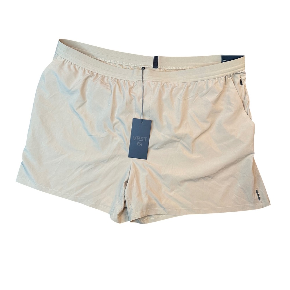 VRST Mens Accelerate 5 Inch Short Brief Stone Quarry XXL MAX2415005B New